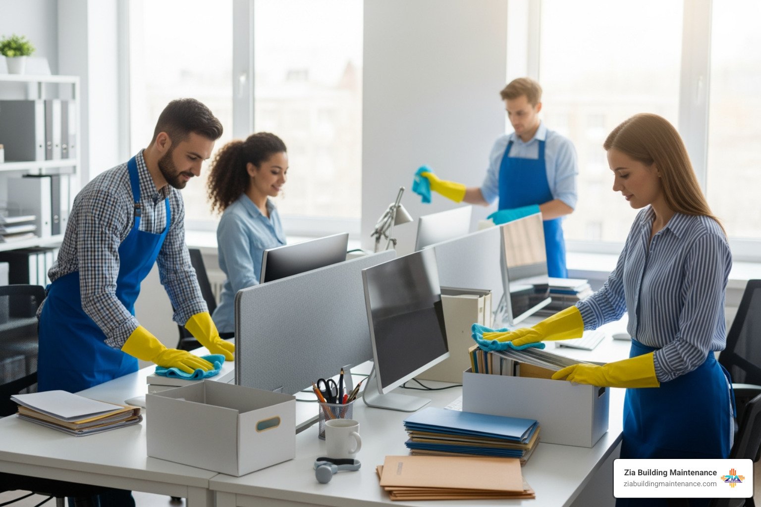 spring cleaning for offices