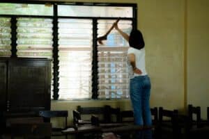 Clean school environment