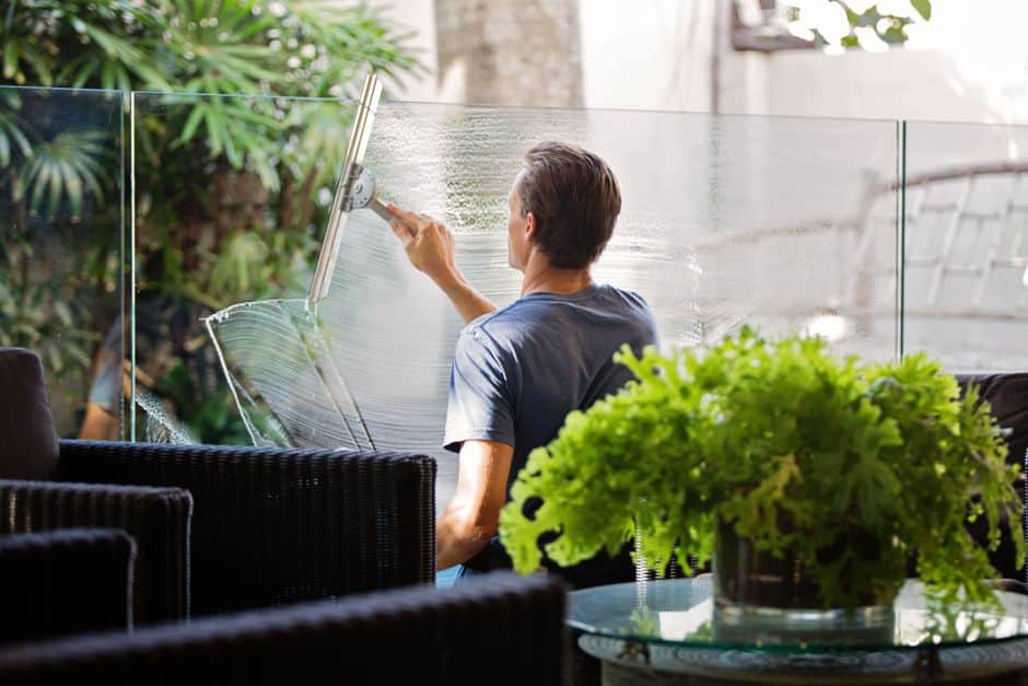 water fed window cleaning