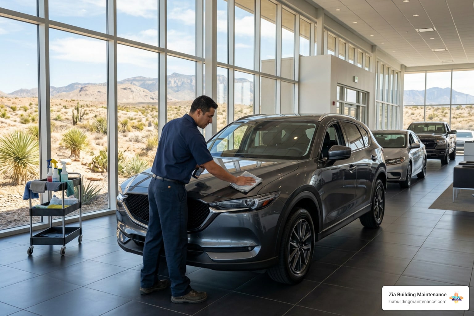 Rio Rancho dealership janitorial services