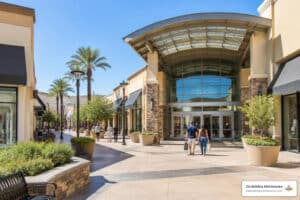 Coronado Center exterior retail corridor and entrance